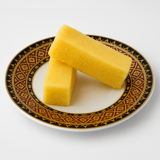 Delicious White Kalakand (Traditional Indian Milk Sweet, 6 Pieces Pack)