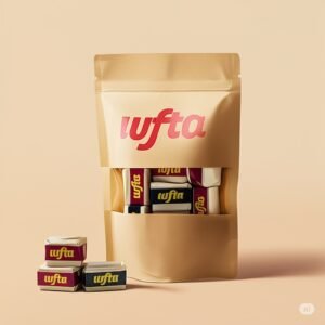 Lufta White Kalakand, Traditional Indian Milk Sweet, 6 Pieces Pack
